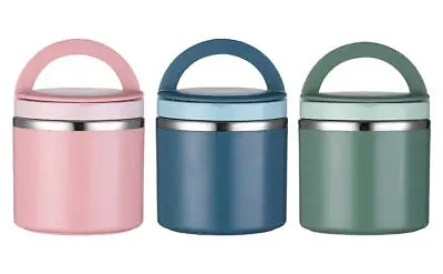 Soup Thermos Food Jar Insulated Lunch Container Bento Box For Cold Hot Food • $22.54