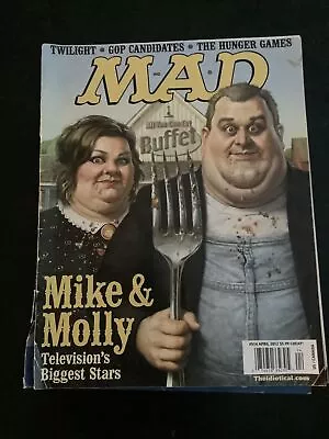 Mad Magazine Number 514 April 2012 Ungraded  Mike & Molly   • $3.70