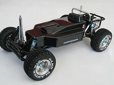 Clear Lexan Look Tamiya Rough Rider Sand Scorcher Radio Box • £14.99