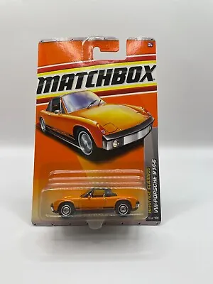 Matchbox 2010 '71 VW-Porsche 914-6 Orange MBX Heritage Classics 16/100 1:60 • $29