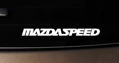 Mazdaspeed Miata Mazda 3 6 Protege RX8 Vinyl Window Decals Stickers Zoom Zoom  • $2.25