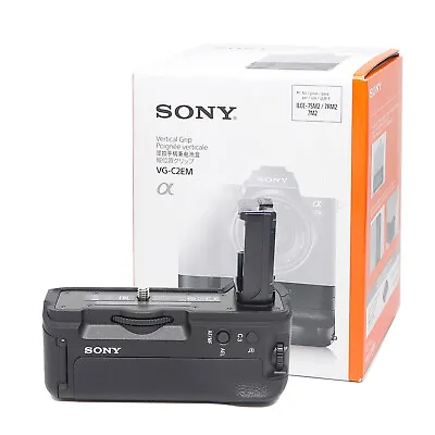 $164.99 • Buy Original SONY VG-C2EM Vertical Battery Grip For Sony A7II, A7RII, A7SII
