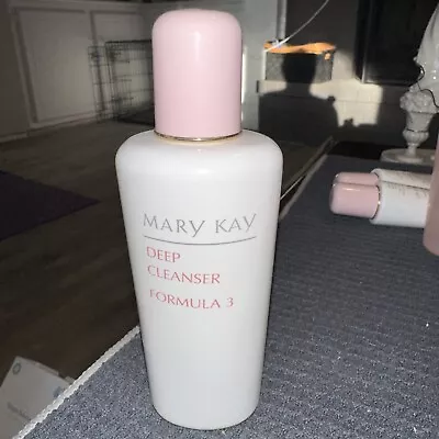 NEW Mary Kay DEEP  CLEANSER FORMULA 3 Oily Skin 6.5 Oz DISCONTINUED NWOB • $18.67