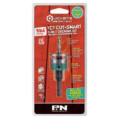 Qty 5 Countersink Decking Tool 10g Standard Head P&N Quickbit 107CSC001 • $325