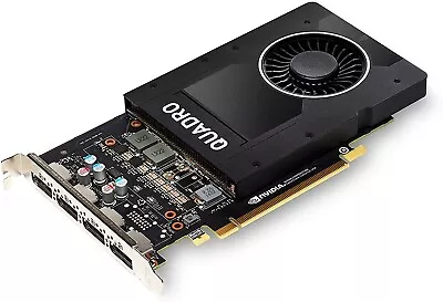 PNY Quadro P2000 VCQP2000-PB 5GB 160-bit GDDR5 PCI Express 3.0 X16 Video Card  • $690