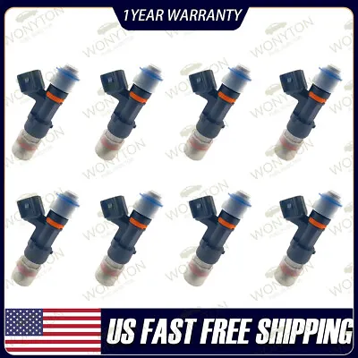 8Pcs Fuel Injectors 25326903 Upgrade Bosc* EV14 For 2002-2004 GM L59 5.3L V8 • $54.99