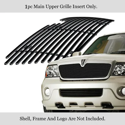 For 2003-2006 Lincoln Navigator Main Upper Stainless Black Grille Grill • $63.99