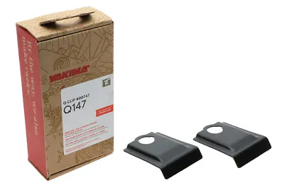 Yakima Q147 Q Tower Clips W/ E Pads & Vinyl Pads #00747 2 Clips Q 147 NEW In Box • $16.99