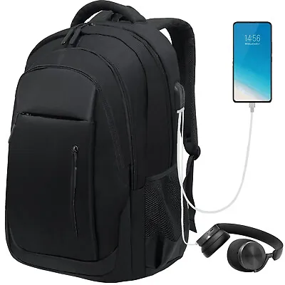 $30.99 • Buy Travel Laptop Backpack, Durable Business Backpack Water Resistant College School