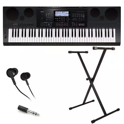 Casio WK-7600 Electronic Keyboard KEY ESSENTIALS BUNDLE • $474.99