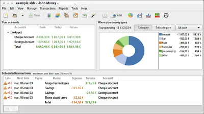 Money Manager - Accountancy Personal Finance Software - Windows Mac • £9.99