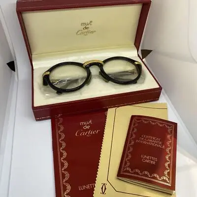 Cartier Vintage Black Framed Glasses Trinity 1991 • $1274.49