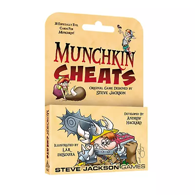 Munchkin Cheats 30 Evil Card Game Expansion Steve Jackson Games Booster SJG 4262 • $16.29