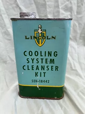 New Old Stock Vintage Lincoln Mercury Cooling System Cleanser Pint Can 12 Oz • $89.99