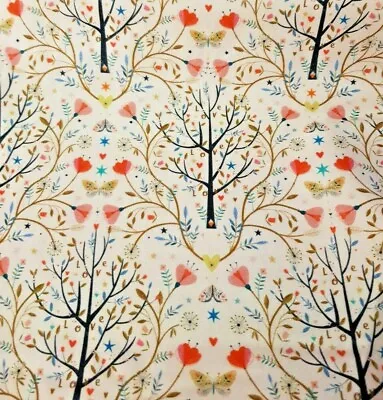 Tree Of Life From Dashwood Studio - Woodland Trees On Soft Peach/pink • £3.50