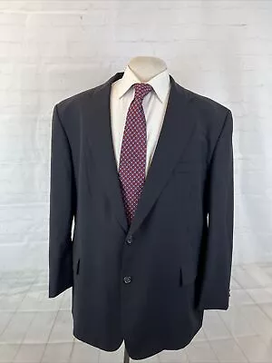 BROOKS COOL Brooks Brothers Men's Navy Blue Wool Blend Blazer 48R $795 • $450.12