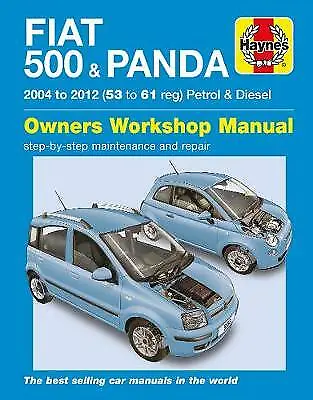 Fiat 500 & Panda Petrol & Diesel 04-12 By Haynes Publishing (Paperback 2014) • £21.43