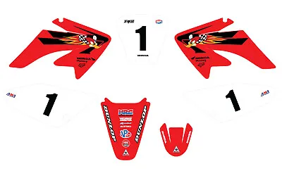 Honda Crf70 Crf80/100 Woody Hrc Graphics Decals 2004-2012 Mx Stickers Motocross • $67.95