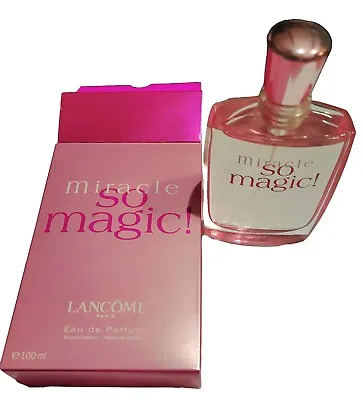 NOSWB Discontinued Lancome Miracle So Magic! 3.4 Oz. 100ml Perfume Spray France • $215