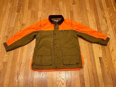 VTG Remington Men's L Bird Hunting & Shooting Jacket Canvas High Vis • $44.99