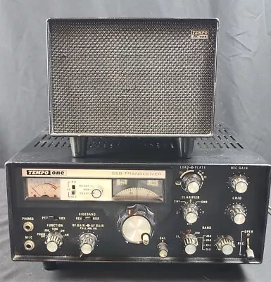 Henry Radio Tempo One Ham Transceiver FT-200 & FP-200 Power Supply Powers On • $299.95