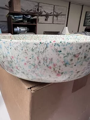 Mixing Bowl Confetti Melamine Melmac Speckled Bowl • $40