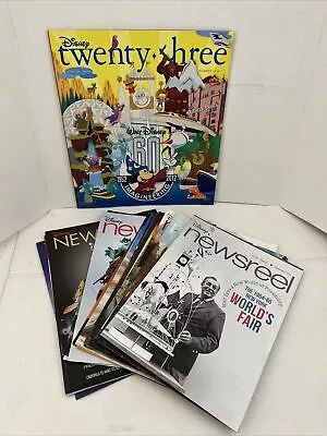 Disney Twenty-Three D23 Magazine Summer 2013 60 Years!  Plus 23 Newsreel Mags • $27