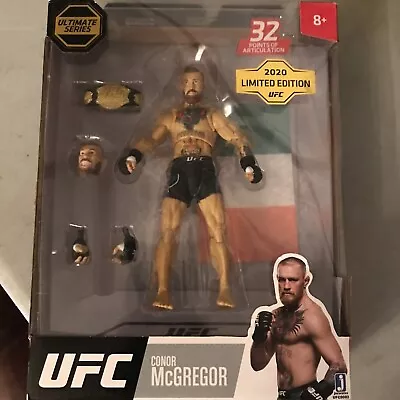 Jazwares UFC Conor McGregor Figure Limited Edition 2020 Sticker Series Free Ship • $28