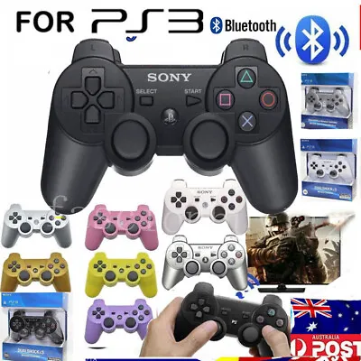 For PS3 Wireless Bluetooth 3.0 Controller Game Handle Remote Gamepad AU Stock • $14.79