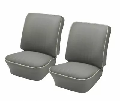 1954 - 1955 Volkswagen VW Bug OEM Classic Seat Upholstery Front Only Gray • $494.45