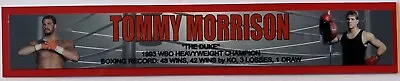 Tommy Morrison   Full Color Name Plate • $8