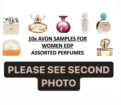 10x AVON SAMPLES FOR WOMEN EDP -  MIXED FRAGRANCES VIALS • £6.49