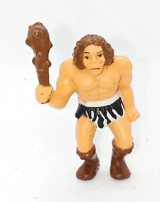 VINTAGE 1987 H G INC CAVEMAN FIGURE DINOSAUR WARRIOR 3 Inch Action Figure Toy • $18.99