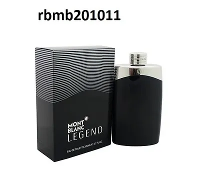 Mont Blanc Legend Men Cologne 6.7 Oz 200 Ml Edt Spray Sealed  Free Priority Ship • $56.90