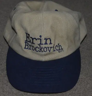 Erin Brockovich Movie Promotional Promo Strapback Hat Cap Mohr's • $49.95