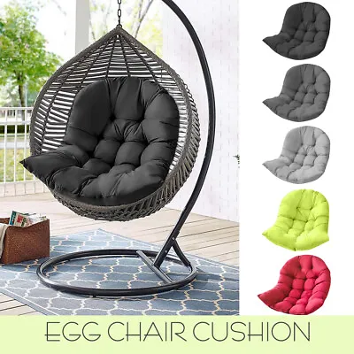 $41.79 • Buy Hanging Egg Chair Cushion Sofa Swing Chair Seat Relax Cushion Padded Pad Covers