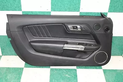 15-22 Mustang Convertible Black Driver Left LH Interior Door Trim Panel Armrest • $189.99