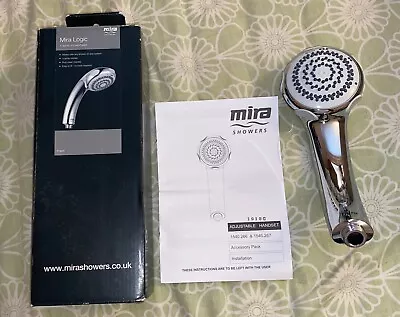 Mira Logic Adjustable Spray Shower Handset Chrome - Brand New Boxed - Buy It £69 • £69