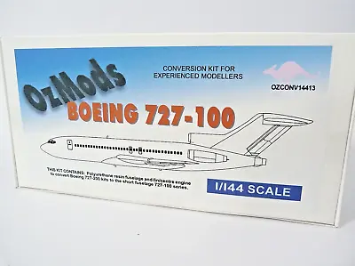OzMods 1/144 Boeing 727-100 Conversion Kit Plastic And Resin Parts OMKIT14413 • $25