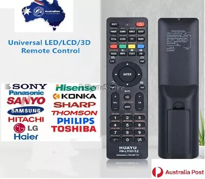 Universal TV Remote Control LCD/LED For Sony/Samsung/Panasonic/LG/Sharp/Soniq AU • $10.99