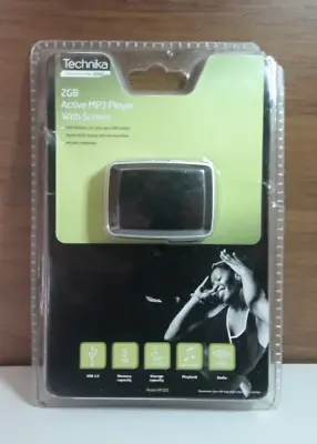 Technika 2GB MP3 Player Factory Sealed • £10.99