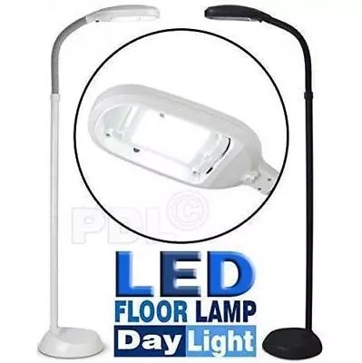 Floor Standing Daylight LED Reading Hobby Work Craft SAD Standard Lamp Light New • £28.95