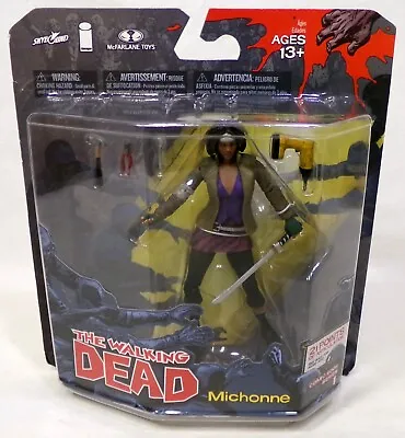 McFarlane Walking Dead Comic Book Michonne 5  Figure Sealed • $14.99