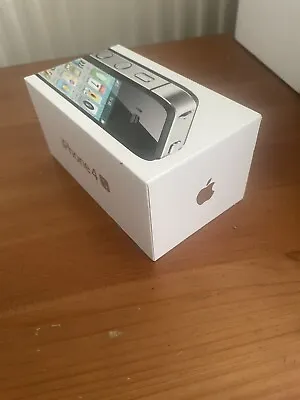 Original IPhone 4s Empty Box Only Apple Black 16GB Innards Included Mint • £6.87