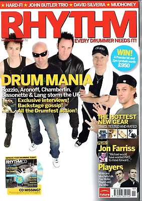 £3.50 • Buy RHYTHM Magazine (UK) No 117 (Nov 2005) Steve Kemp, Steve White & Damon Minchella