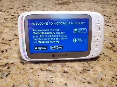 Motorola VM75 5  Video Baby Monitor  White 1 CAMERA  001556023 • $35