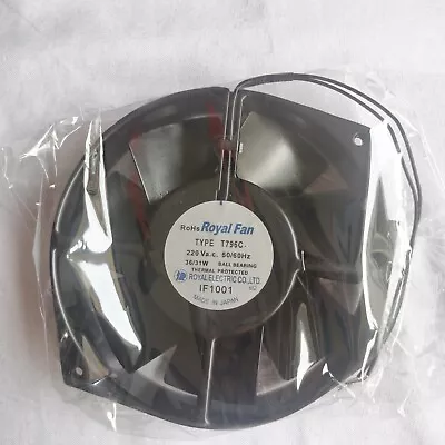 Original Royal Fan T-796c 220/240v 27/24w 0.all Metal Fan 0.18a/0.16a • $89.86