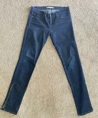 Looks New Womens J Brand The Deal Jeans Sz 29 Med Wash Mid Rise Skinny • $18.50