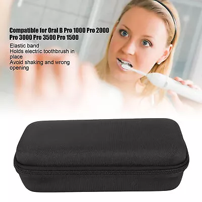 Electric Toothbrush Travel Case Compatible For Oral B Pro 1000 Pro 2000 Pro 3000 • $19