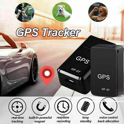 £14.39 • Buy 2X GF07 Mini GPS Real Time Car Locator Tracker Magnetic GSM/GPRS Tracking Device